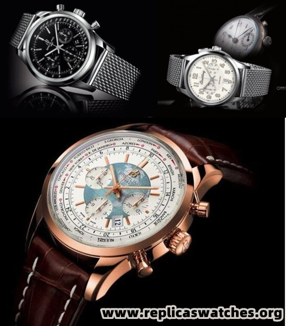 Time Travel Breitling Transocean Unitime World Time Chronograph